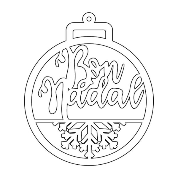 Bola de navidad personalizada básica - Imagen 7