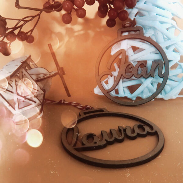 Bola de navidad personalizada básica