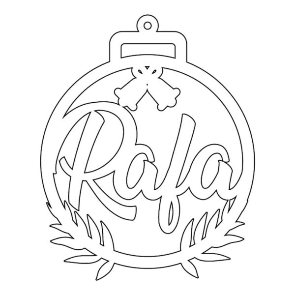 Bola de navidad personalizada básica - Imagen 14
