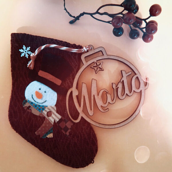 Bola de navidad personalizada básica - Imagen 6