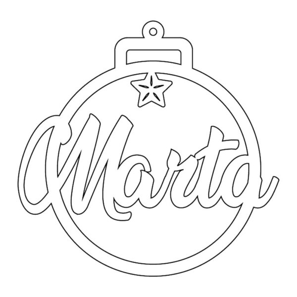 Bola de navidad personalizada básica - Imagen 5