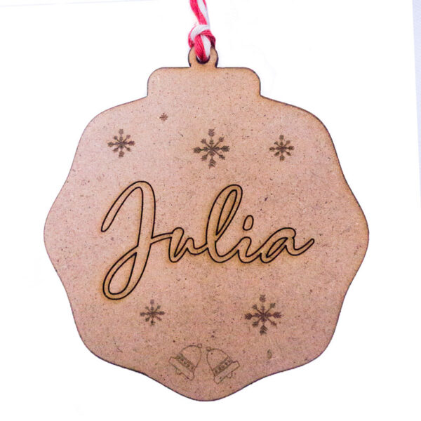 Bola de navidad personalizada básica - Imagen 13